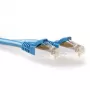 ACT Μπλε 30 μέτρα LSZH SFTP CAT6A Patch καλώδιο με ανθεκτικά βύσματα RJ45