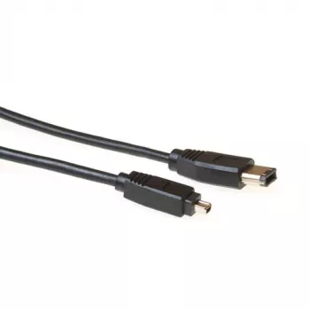ACT Firewire IEEE1394 καλώδιο σύνδεσης 6-Pin αρσενικό βύσμα - 4-Pin αρσενικό βύσμα 4,50 m