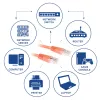 ACT πορτοκαλί 7 μέτρα U/UTP CAT6 καλώδιο patch με βύσματα RJ45