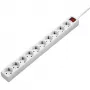 Hama 00137234 Προστασία Υπέρτασης Λευκό 10 Πρίζες AC 230 V 3 m