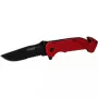 Σουγιάς Camper/Scout KS Tools 907.2220 μαύρο κόκκινο