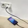 ACT καλώδιο φόρτισης/δεδομένων USB 2.0 βύσμα Type-C – βύσμα Type-C 1 μέτρο, νάιλον