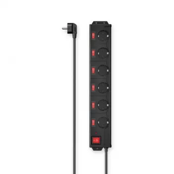 Hama 00223160 Έξυπνο πολύπριζο 6 υποδοχές AC 1,4 m 3680 W