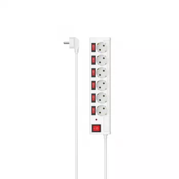 Hama 00223157 Έξυπνο πολύπριζο 6 έξοδοι AC 1.4 m 3680 W