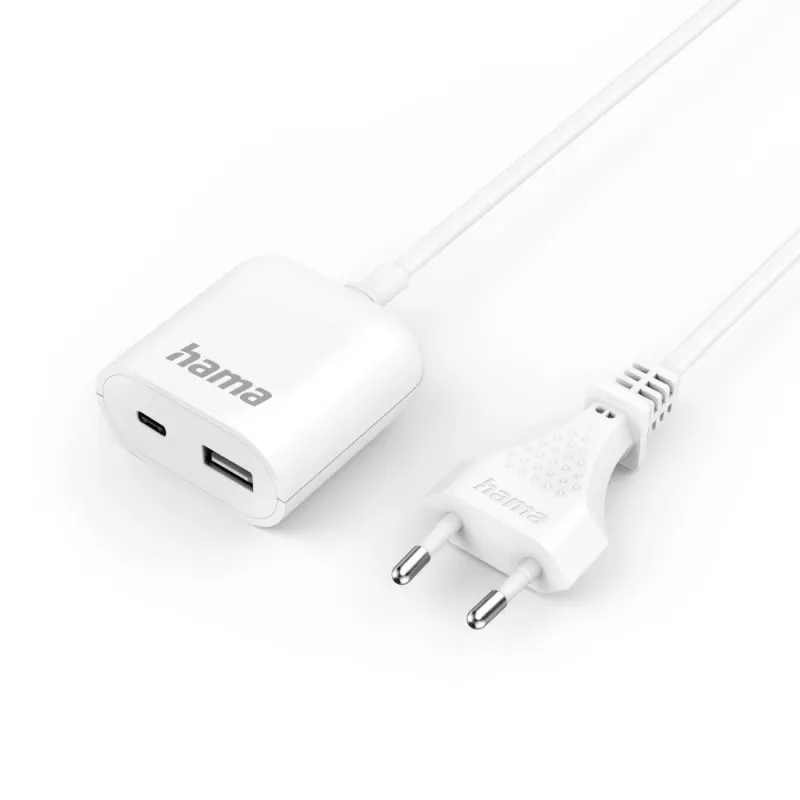 Hama 00223204 φορητός φορτιστής Λευκό AC Εσωτερικού χώρου