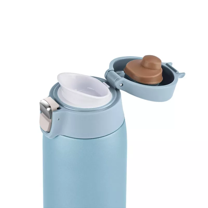 EMSA Light Mug 400 ml Μπλε Καπάκι ανοξείδωτου χάλυβα Πολυπροπυλένιο