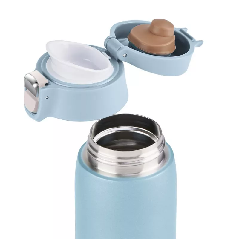 EMSA Light Mug 400 ml Μπλε Καπάκι ανοξείδωτου χάλυβα Πολυπροπυλένιο