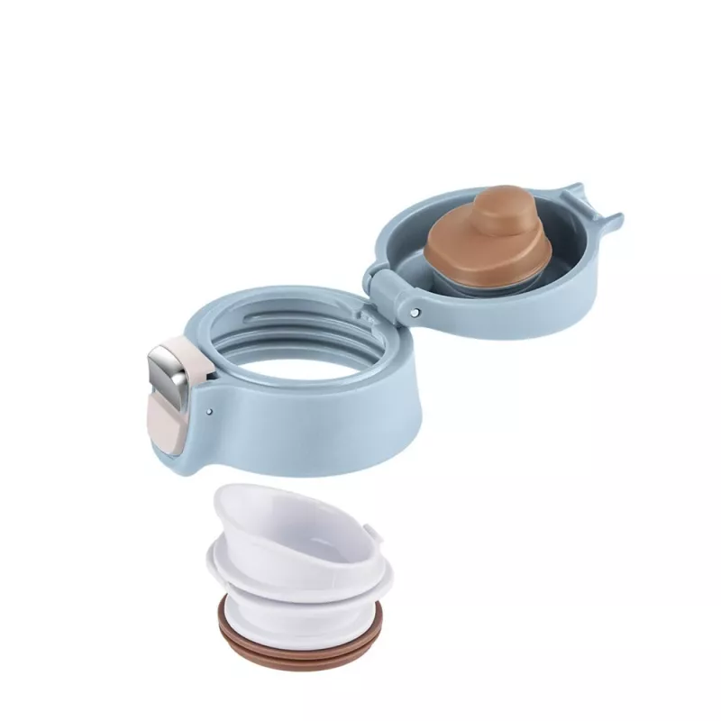 EMSA Light Mug 400 ml Μπλε Καπάκι ανοξείδωτου χάλυβα Πολυπροπυλένιο