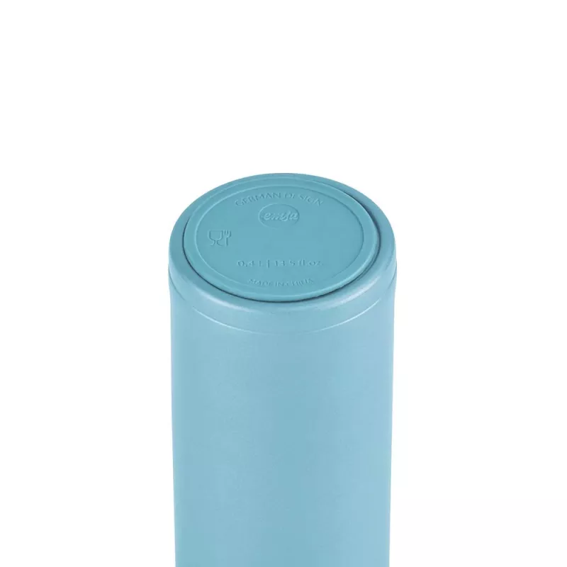 EMSA Light Mug 400 ml Μπλε Καπάκι ανοξείδωτου χάλυβα Πολυπροπυλένιο