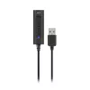 ACT AC9360 Κάρτα ήχου USB 3,5 mm Υποδοχή ακουστικών 4 κουμπιά