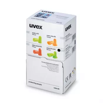 uvex hi-com Mini ωτοασπίδες μιας χρήσης 24 dB, 100 ζεύγη (2112095)