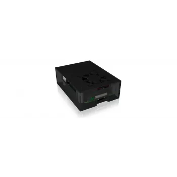 ICY BOX IB-RP108 Θήκη ανθρακί, μαύρο