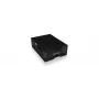ICY BOX IB-RP108 Θήκη ανθρακί, μαύρο