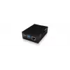 ICY BOX IB-RP108 Θήκη ανθρακί, μαύρο