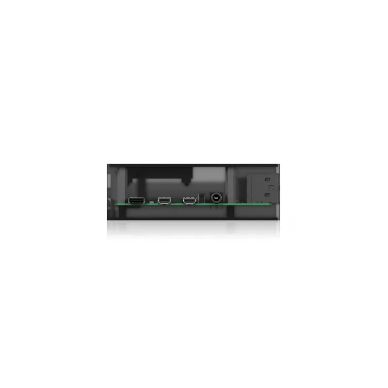 ICY BOX IB-RP108 Θήκη ανθρακί, μαύρο