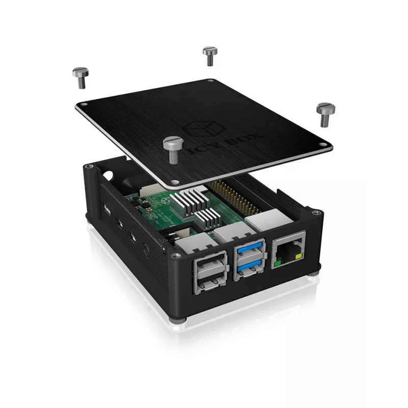 ICY BOX IB-RP110 Θήκη μαύρο