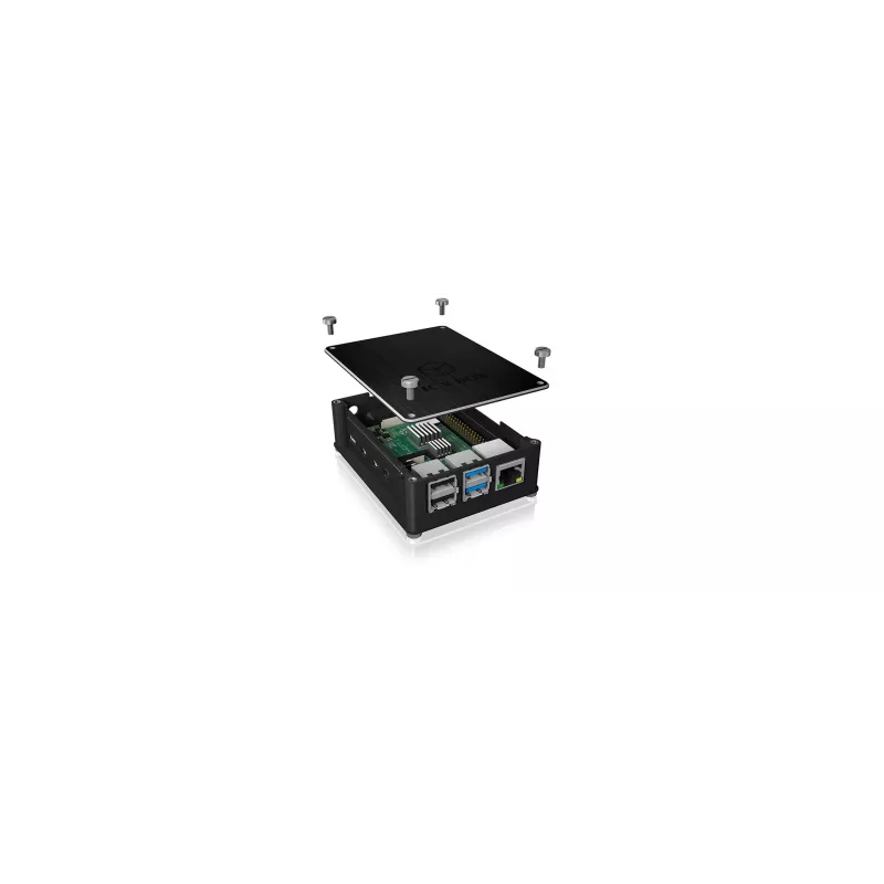 ICY BOX IB-RP110 Θήκη μαύρο