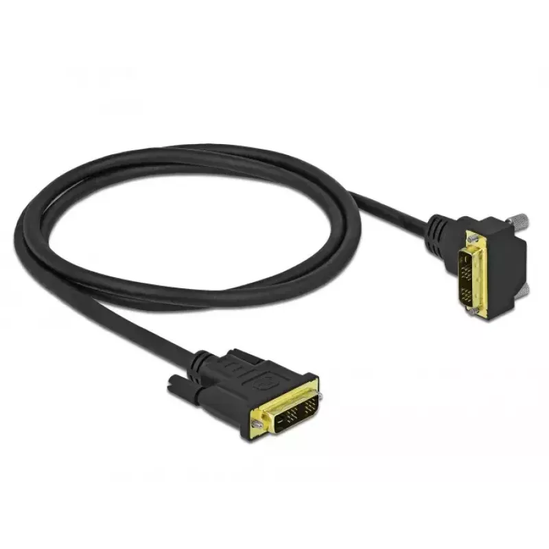 Καλώδιο DVI DeLOCK 85902 2 m DVI-D Μαύρο