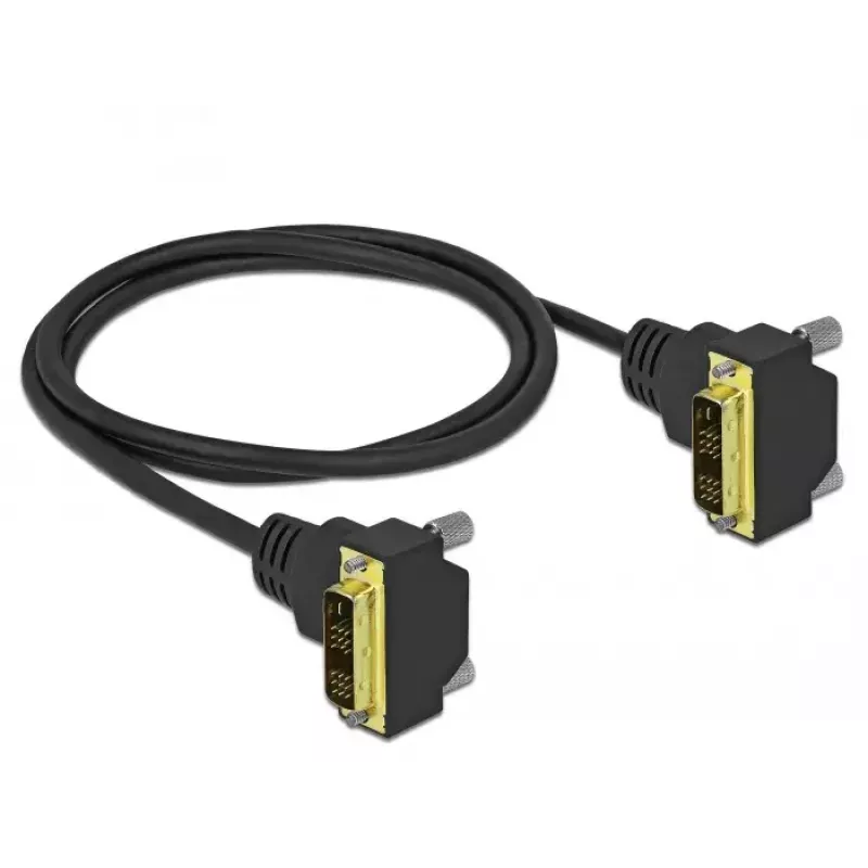 Καλώδιο DVI DeLOCK 85905 1 m DVI-D Μαύρο