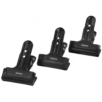 Σετ σφιγκτήρων Hama Studio Clamp 40 άνοιγμα σύσφιξης 6 cm μαύρο