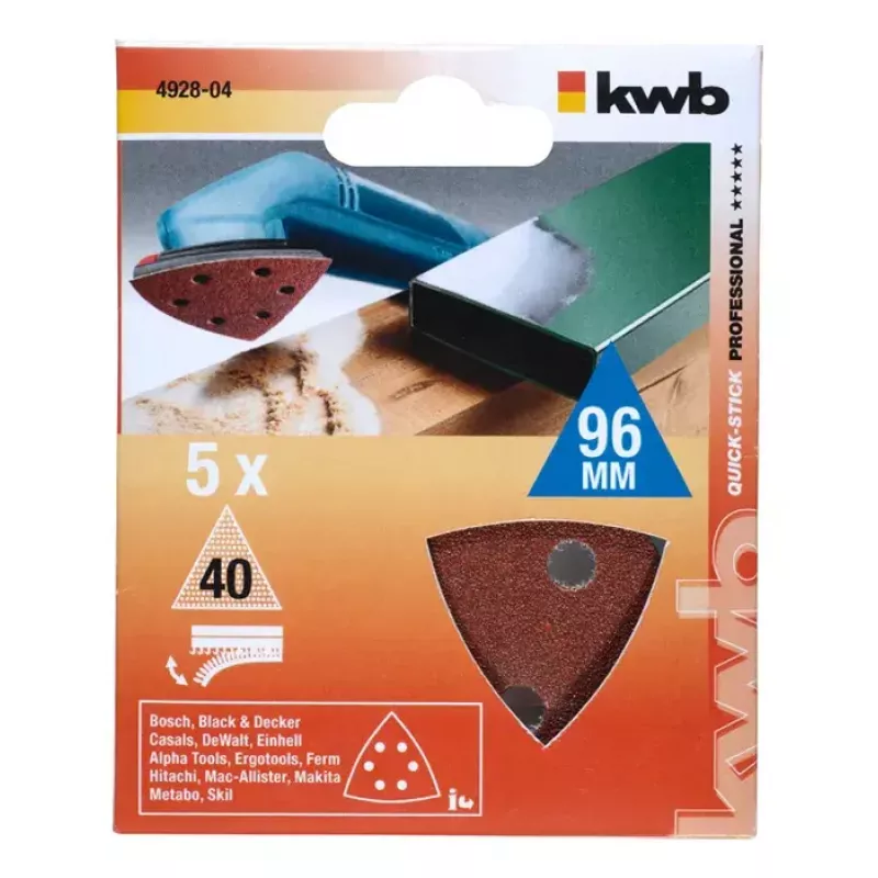 Ταμπόν λείανσης KWB 492804 5 τεμ.