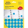Avery Zweckform 3375 αυτοκόλλητες κουκκίδες, Ø 18 mm, 1056 τεμ., μπλε