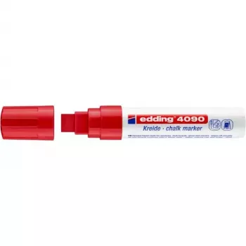 Μαρκαδόρος κιμωλίας Edding 4090 μυτερή μύτη κόκκινο