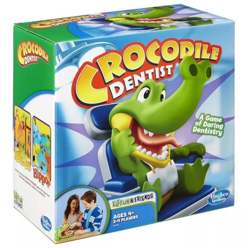 Hasbro ΚΡΟΚΟΔΕΙΛΟΣ ΟΔΟΝΤΙΑΤΡΟΣ Επιτραπέζιο παιχνίδι οικογενειακό