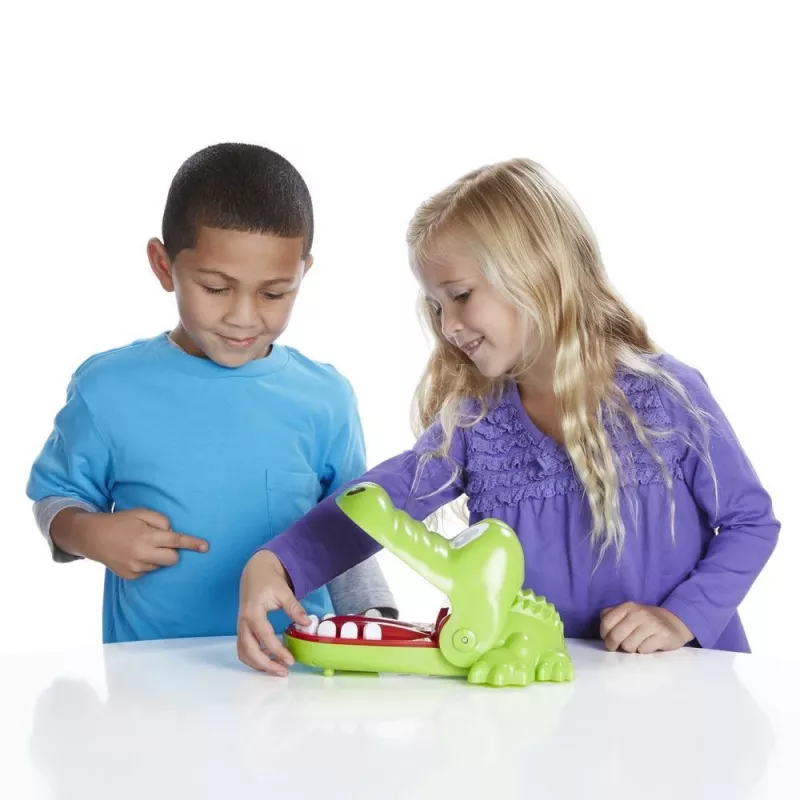 Hasbro ΚΡΟΚΟΔΕΙΛΟΣ ΟΔΟΝΤΙΑΤΡΟΣ Επιτραπέζιο παιχνίδι οικογενειακό