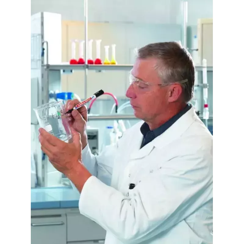 Μαρκαδόρος μόνιμος Edding 8014 Στρογγυλή μύτη Μαύρο 1 τεμ.