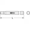 Μύτη κατσαβιδιού KS Tools 911.7560 Hex 3 mm μήκος 75 mm