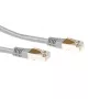 ACT γκρι 0,5 μέτρα F/UTP CAT5E καλώδιο patch με βύσματα RJ45