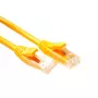 ACT Κίτρινο 3 μέτρα U/UTP CAT6 Patch καλώδιο επιπέδου εξαρτημάτων με βύσματα RJ45