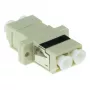 Προσαρμογέας οπτικής ίνας ACT LC-Duplex Multimode OM1/OM2 φλάντζα, LC/LC, ιβουάρ, Multimode, κεραμικός, OM1, 1 τεμ.