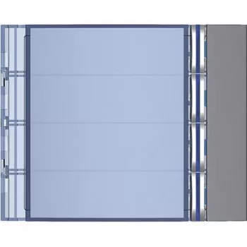 Legrand 352043 Πίνακας μπουτόν Ανθρακί