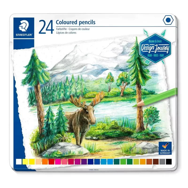 Ξυλομπογιές Staedtler 146C Πολύχρωμες 24 τεμ.