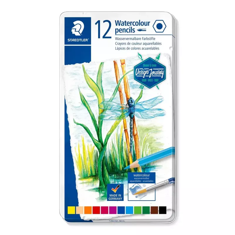 Ξυλομπογιές Staedtler 146 10C Πολύχρωμες 12 τεμ.