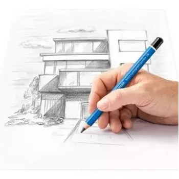 Μολύβι Staedtler Mars Lumograph Jumbo Multi 5 τεμ.