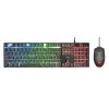 Trust GXT 838 Azor Πληκτρολόγιο και ποντίκι Gaming USB γερμανικό μαύρο