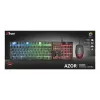 Trust GXT 838 Azor Πληκτρολόγιο και ποντίκι Gaming USB γερμανικό μαύρο
