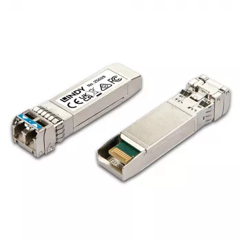 Lindy 10GBase-LR/LW SFP+ LC Module - Singlemode, Οπτική ίνα, 10000 Mbit/s, SFP+, LC, LR, LW, 10000 m