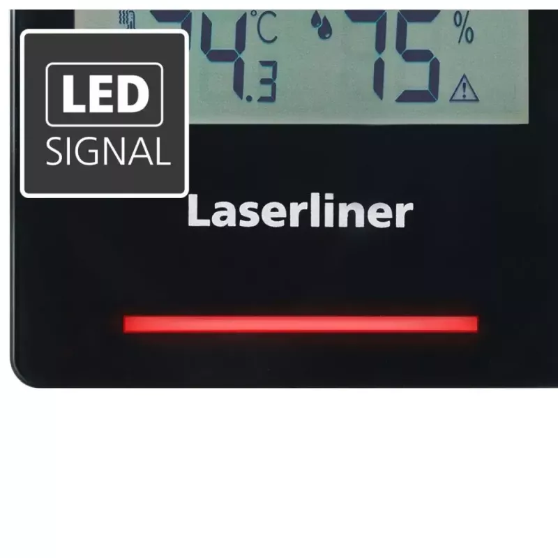 Ηλεκτρονικό υγρόμετρο Laserliner AirCheck Clima μαύρο ψηφιακό 1 τεμ.