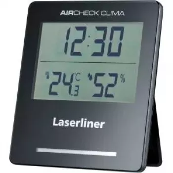 Ηλεκτρονικό υγρόμετρο Laserliner AirCheck Clima μαύρο ψηφιακό 1 τεμ.
