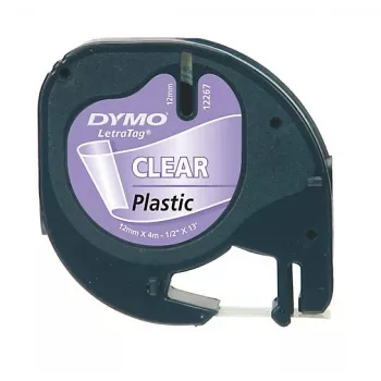 DYMO 12mm LetraTAG πλαστική μελανοταινία σήμανσης