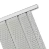 Nobo T-Card Office Planner Kit 24 Slot, Λευκό, 480 mm, 480 mm, 1,97 kg, 497 mm, 37 mm