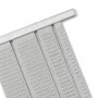 Nobo T-Card Office Planner Kit 24 Slot, Λευκό, 480 mm, 480 mm, 1,97 kg, 497 mm, 37 mm