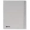 Rexel 721308 διαχωριστικά PP, αριθμητικά 1-52, A4, 52 τεμάχια, 0,11 mm, γκρι