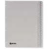 Rexel 721308 διαχωριστικά PP, αριθμητικά 1-52, A4, 52 τεμάχια, 0,11 mm, γκρι