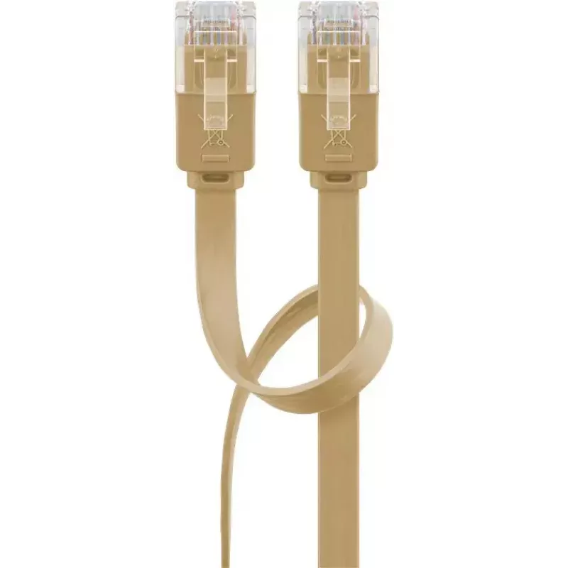 Καλώδιο δικτύου Goobay 95886 ανοιχτό καφέ 3m Cat6 U/UTP