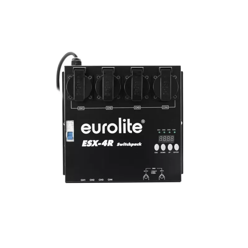 Ελεγκτής φωτισμού σκηνής Eurolite 70064224 4 καναλιών